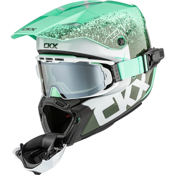 CKX Titan AMS Helmet Vaneer - Apex Goggle included - 3XL - 518947