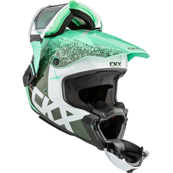 CKX Titan AMS Helmet Vaneer - Apex Goggle included - 3XL - 518947