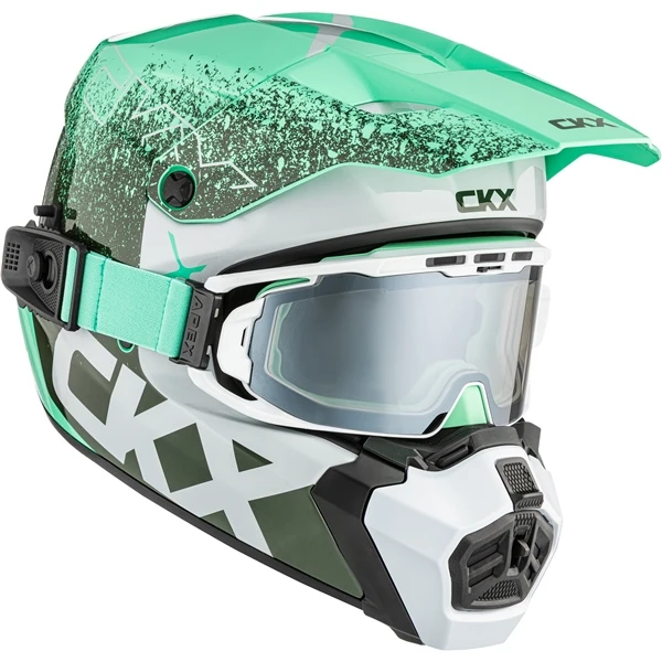 CKX Titan AMS Helmet Vaneer - Apex Goggle included - XS - 518941