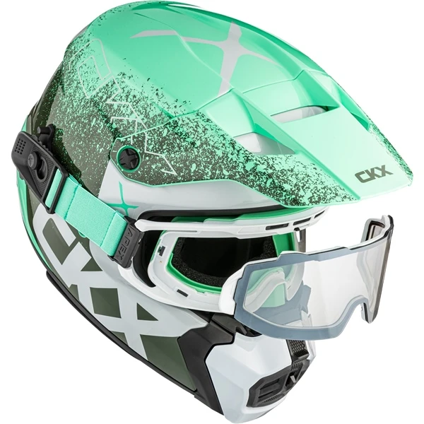 CKX Titan AMS Helmet Vaneer - Apex Goggle included - XS - 518941