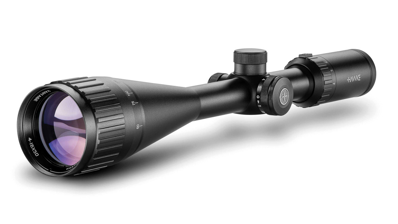 Hawke Vantage IR Rimfire .17 HMR, 4-16x50 SFP Rifle Scope, MOA