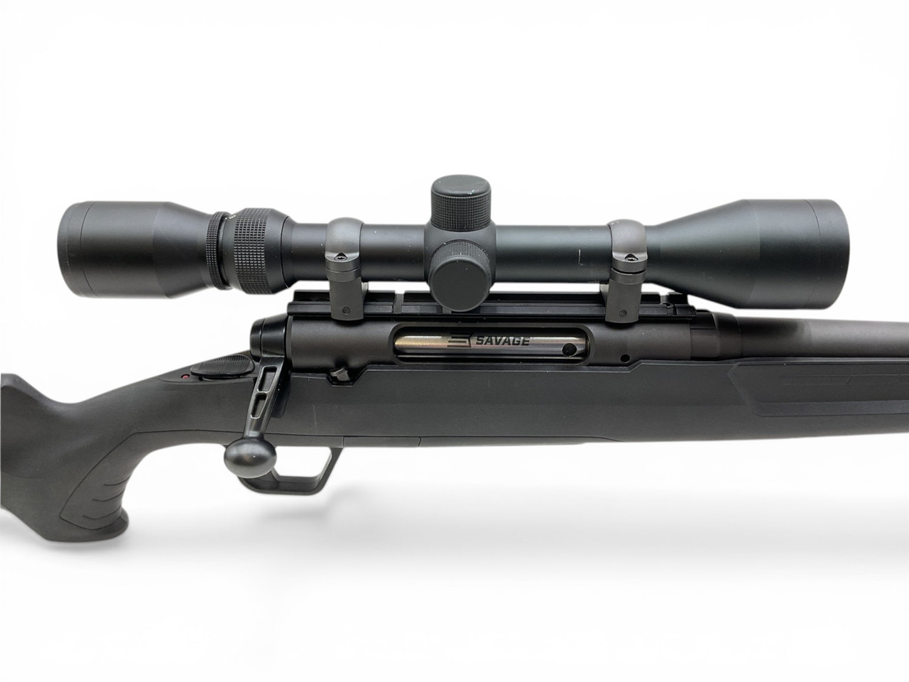 Savage Axis Bolt Action Rifle .308 Win 22" Barrel Black Synthetic Stock With Weaver  3-9X40 Scope