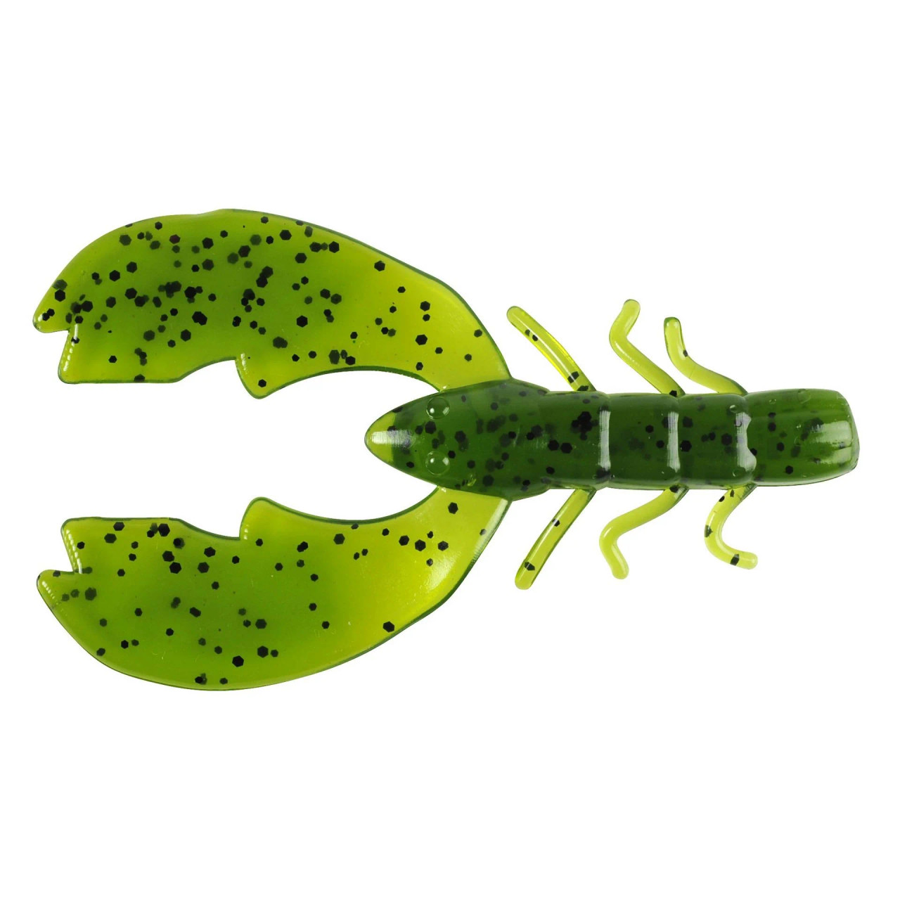 Berkley PowerBait Chigger Craw, 4", Watermelon, 9 Pk