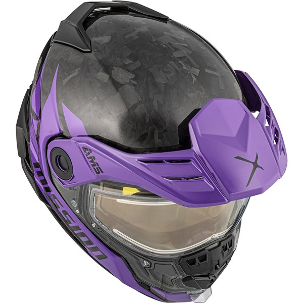 CKX Mission Free-Face Helmet - Carbon limited edition Alaska - XL - 518915