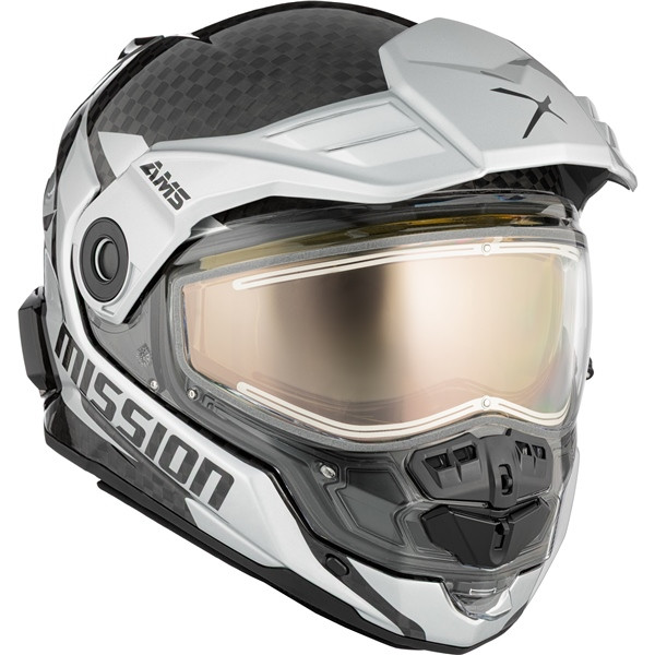 CKX Mission Free-Face Helmet - Carbon Alaska - S - 518782