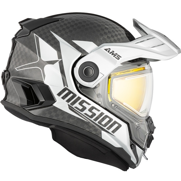 CKX Mission Free-Face Helmet - Carbon Alaska - S - 518772