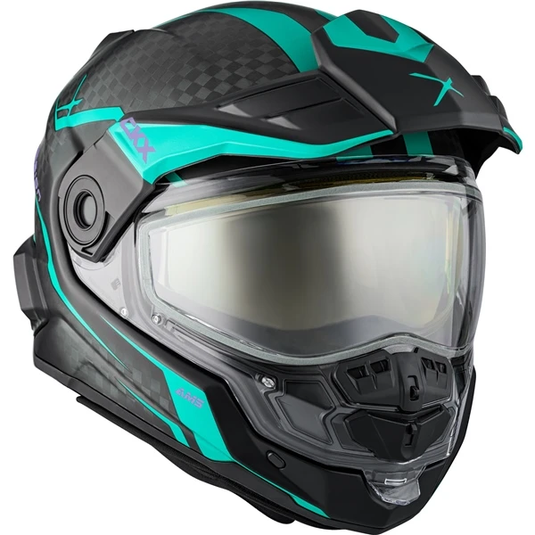 CKX Mission Free-Face Helmet - Carbon Fury - 2XL - 518766