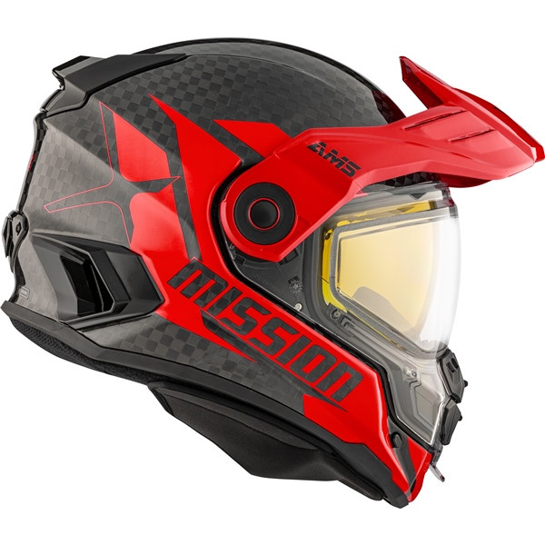 CKX Mission Free-Face Helmet - Carbon Alaska - S - 517972
