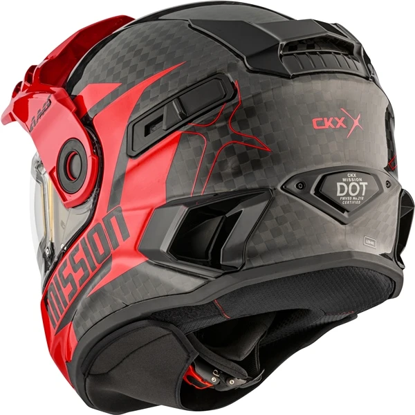 CKX Mission Free-Face Helmet - Carbon Alaska - S - 517972