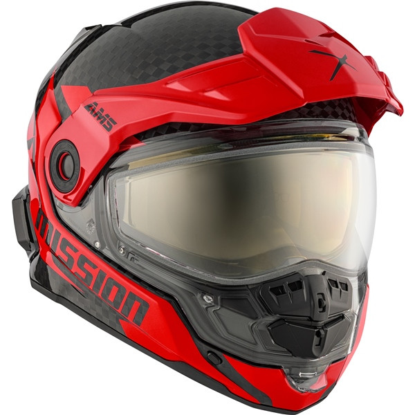 CKX Mission Free-Face Helmet - Carbon Alaska - XS - 517971