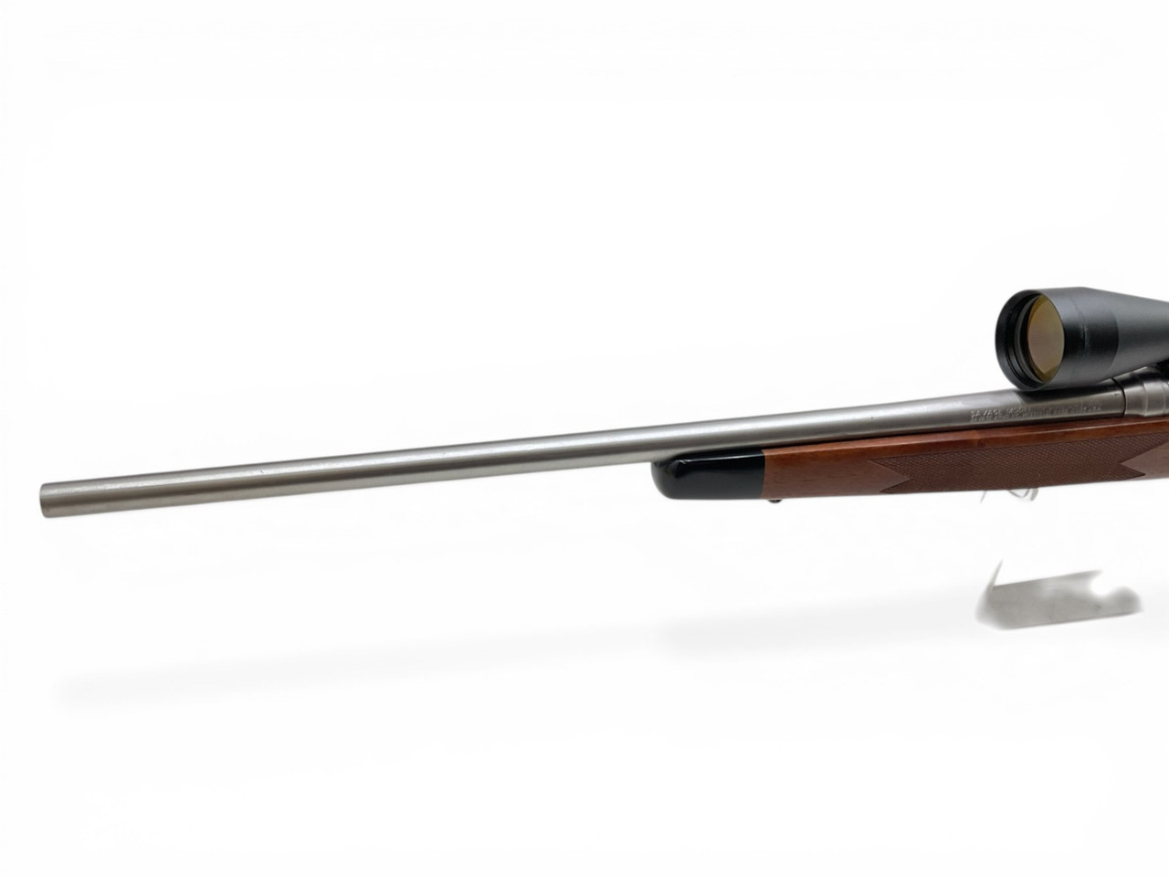 Savahe Model 14 Stainless Bolt Action Rifle .243 Win 22" Barrel Wood Stock With Vortex  Crossfire 4-12X44 Scope