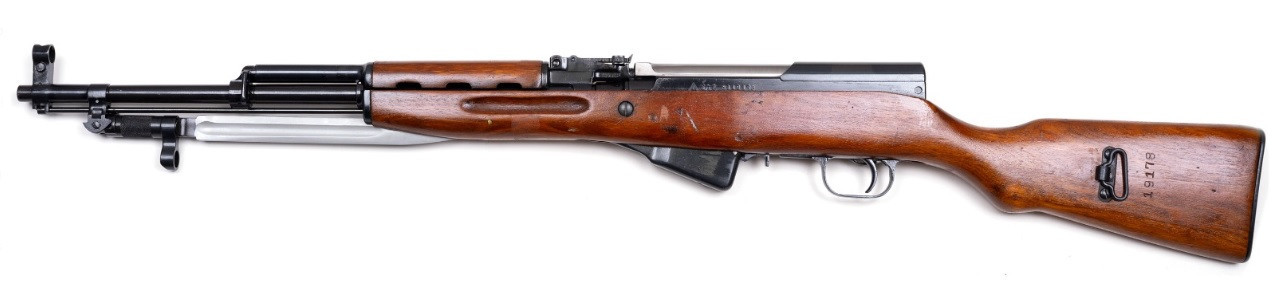 Sticker Draw, Chinese SKS Rifle, Matching, Blade Bayonet, 7.62X39, Surplus (SKSCH-BLADE-RIFLE)