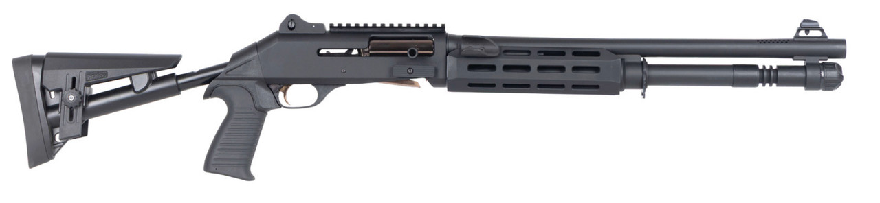 EGE Panzer Arms M4 Speed Pro 12Ga, Semi-auto, 18.6"brl, Black & Copper