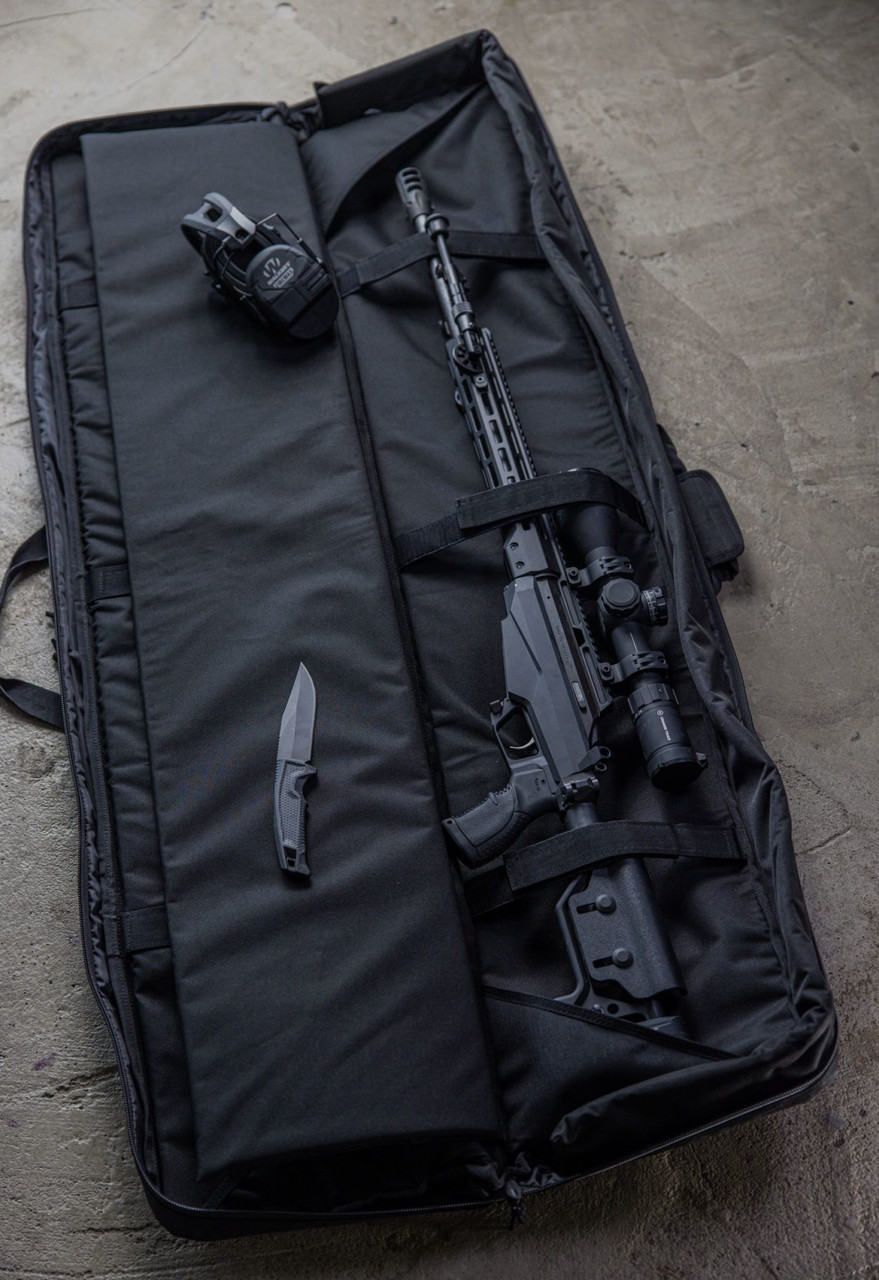 GPS Double Rifle Case, 55", Black