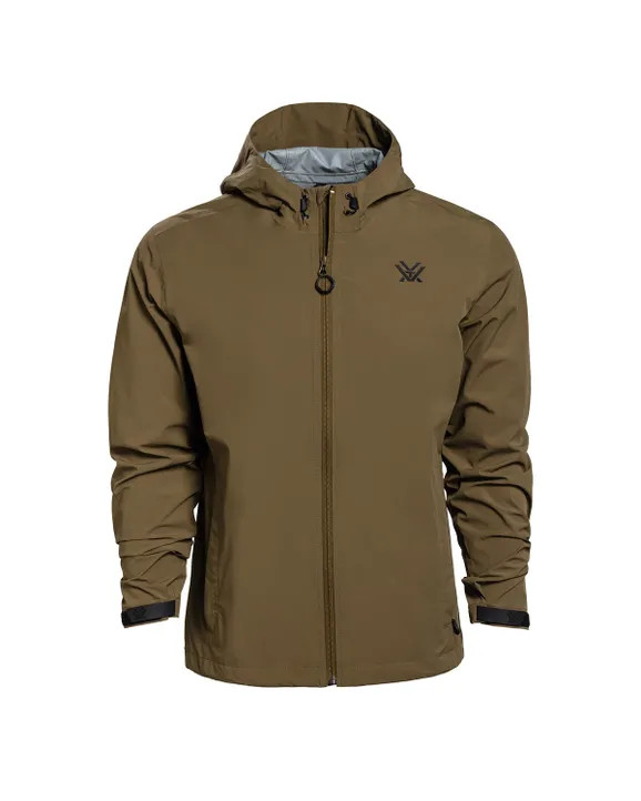 Vortex Cloud Shaker Rain Jacket, Military Olive, 3XL