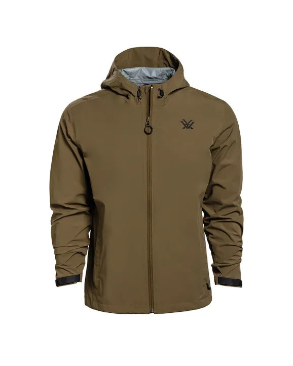 Vortex Cloud Shaker Rain Jacket, Military Olive, XL
