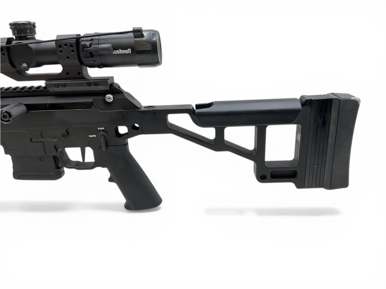 SCSA Taipan Pump Action Rifle 5.56 Nato 16.5" Threaded Barrel Black With Bushnell AR Optics 1-4X 24 Scope