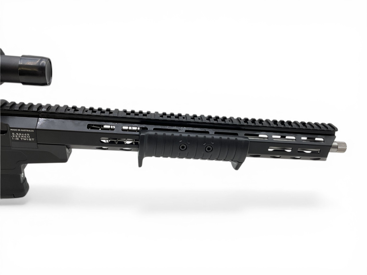 SCSA Taipan Pump Action Rifle 5.56 Nato 16.5" Threaded Barrel Black With Bushnell AR Optics 1-4X 24 Scope