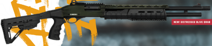 Canuck Sentry 12Ga Pump Action 3", 24" Barrel, Distressed ODG