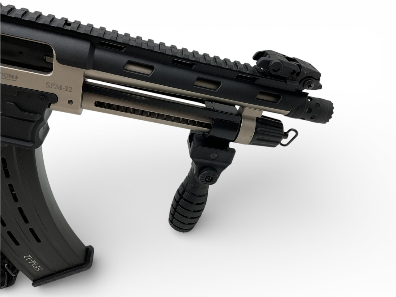 Federation Firearms SPM-12 Pump Action 12Ga Shotgun 3" Chamber 9" Barrel Black Adjustable Stock