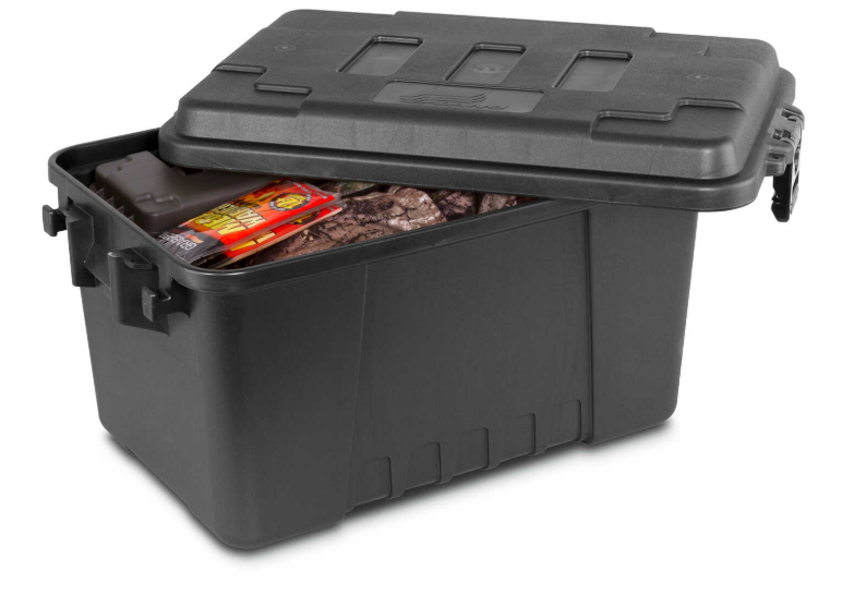Plano Small Sportsman's Trunk, 24" x 15" x 13", Black