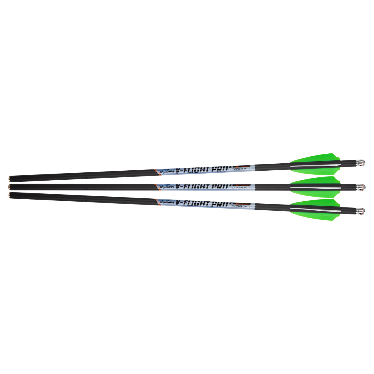 Excalibur Illuminated V-Flight Pro w/ Beacon V Nock, 3 Pack