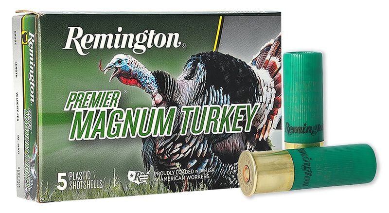 Remington Premier Magnum Turkey 12 Ga, 3", 2 Oz, #4, 5 Rds