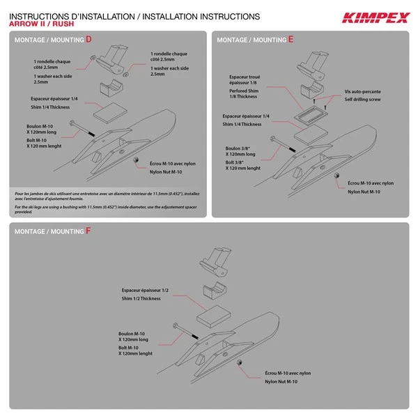 Kimpex Rush Ski 272060