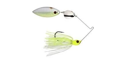 Strike King Red Eyed Special Spinnerbait, 3/8 oz, Chartreuse White