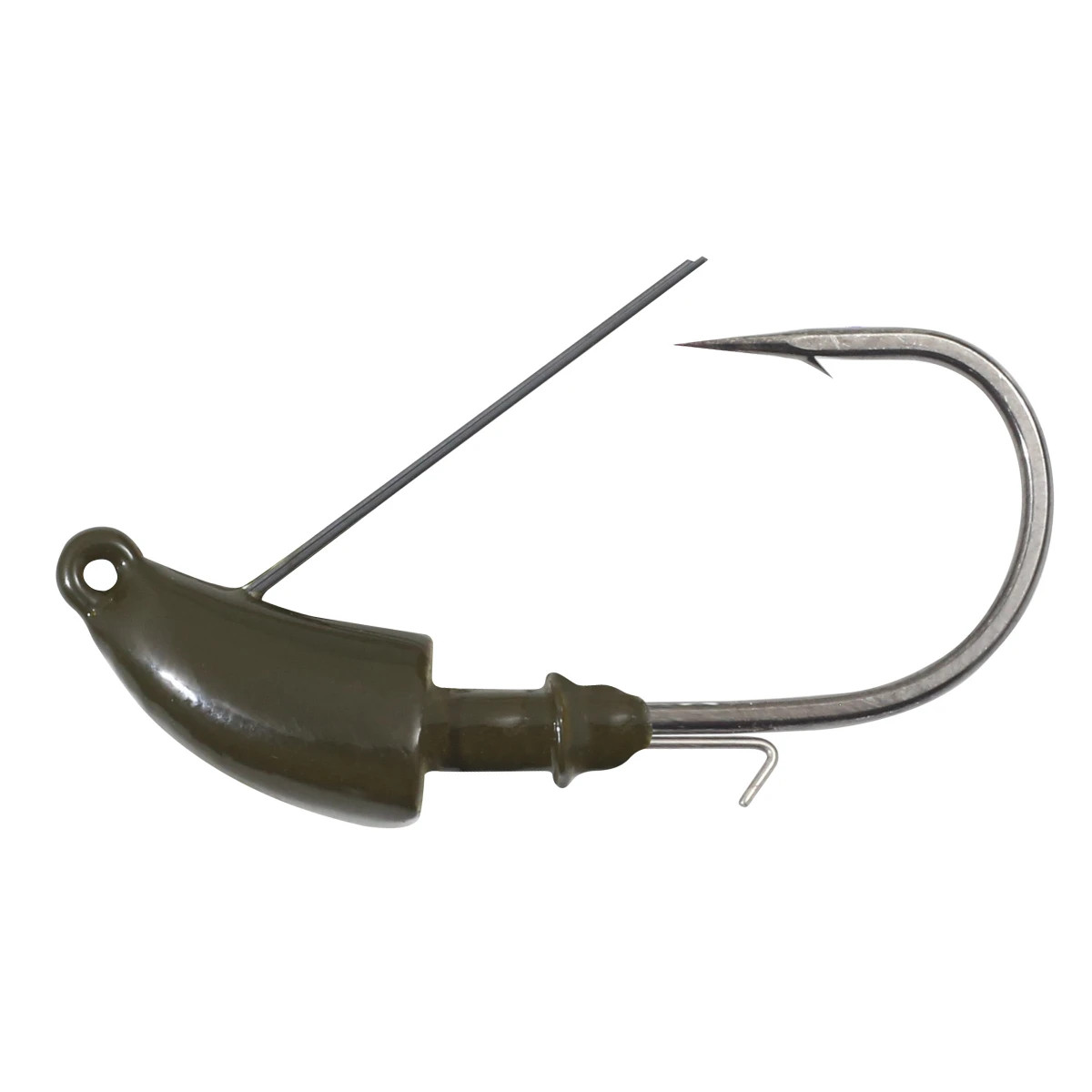 Northland Cabbage Crusher Jig, 3/8 Oz, #5/0, Green Pumpkin, 2pk