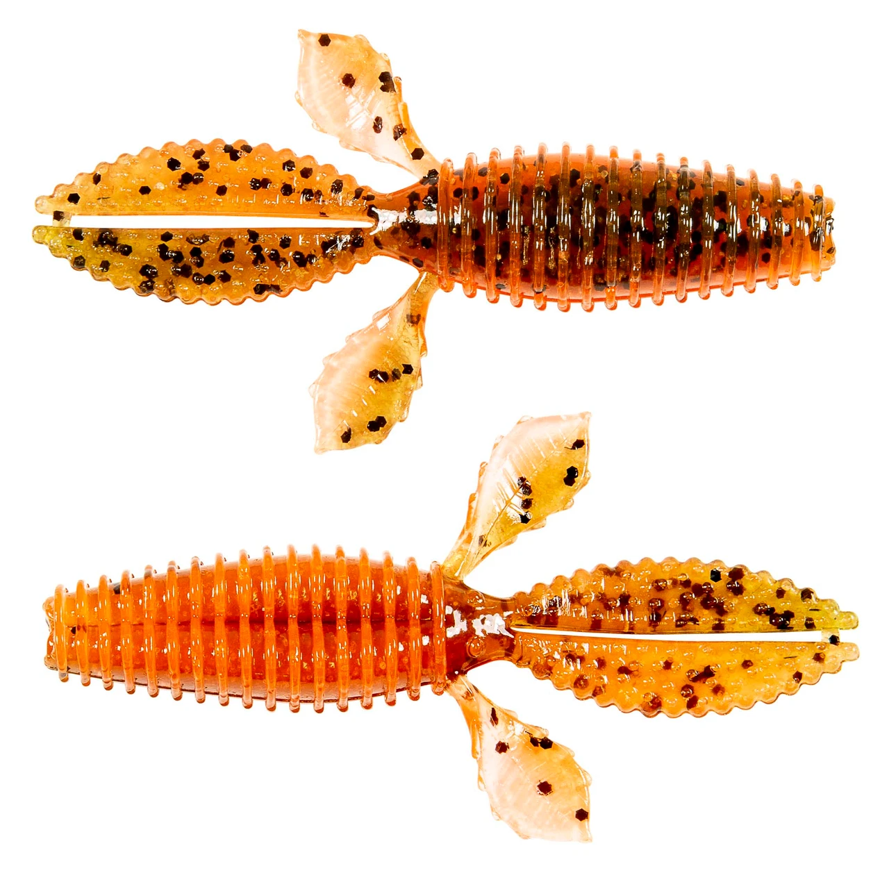 Z-Man TRD BugZ, 2.75", Green Pumpkin Orange, 6 pk