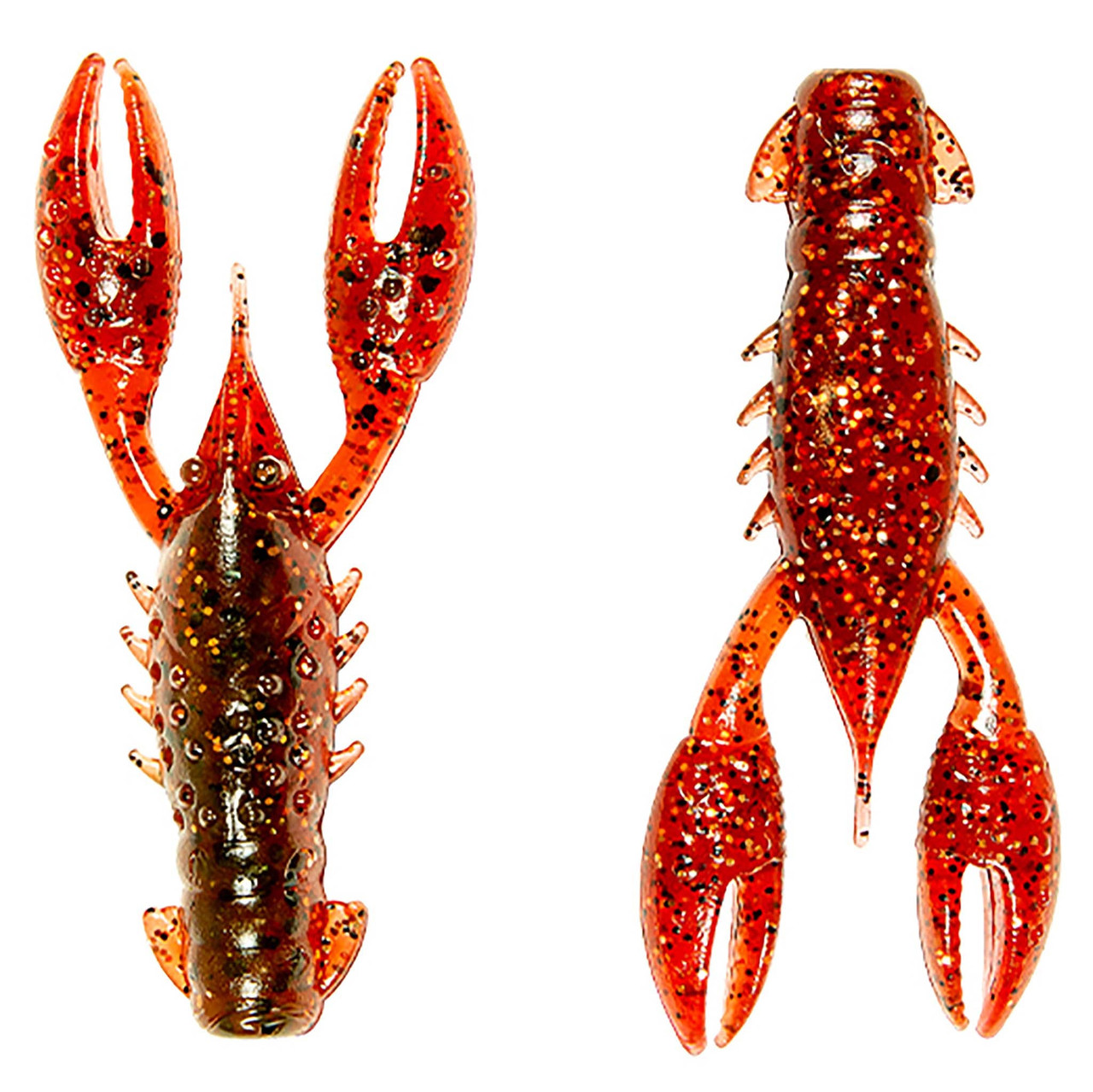 Z-Man TRD CrawZ, 2.5", Hot Craw, 6 pk