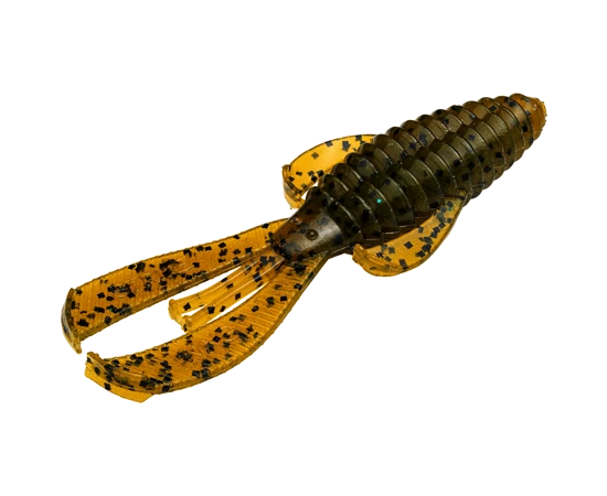 Strike King Rage Bug, 3.38", Green Pumpkin, 8 pk