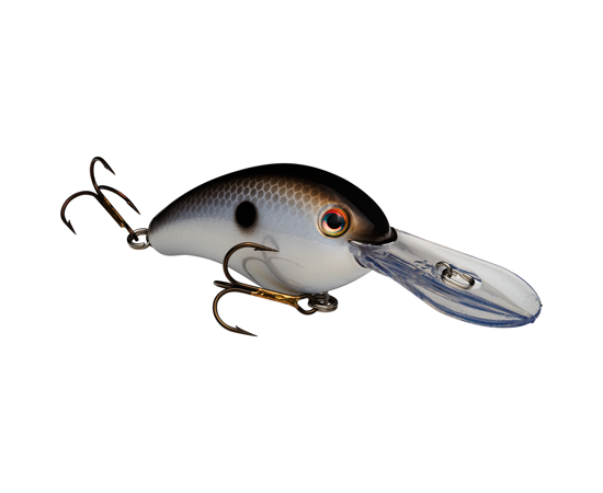 Strike King Pro Model Series 4 Crankbait, 9/16 oz, Gizzard Shad
