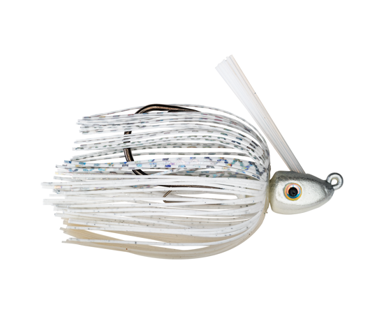 Strike King Hack Attack Heavy Cover Swim Jig, 1/2 oz, White