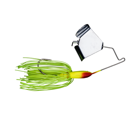 Strike King Buzz Bait, 1/4 oz, Chartreuse