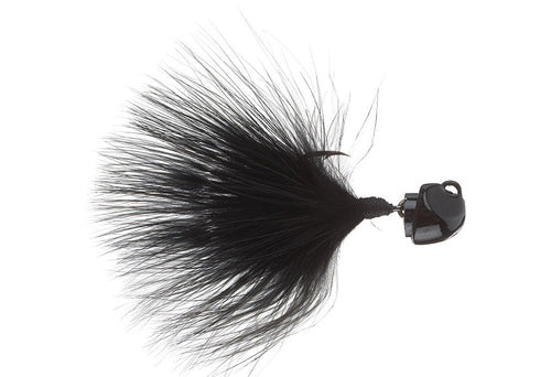 Freedom Marabou Swing Jig, 1/8 oz, Black