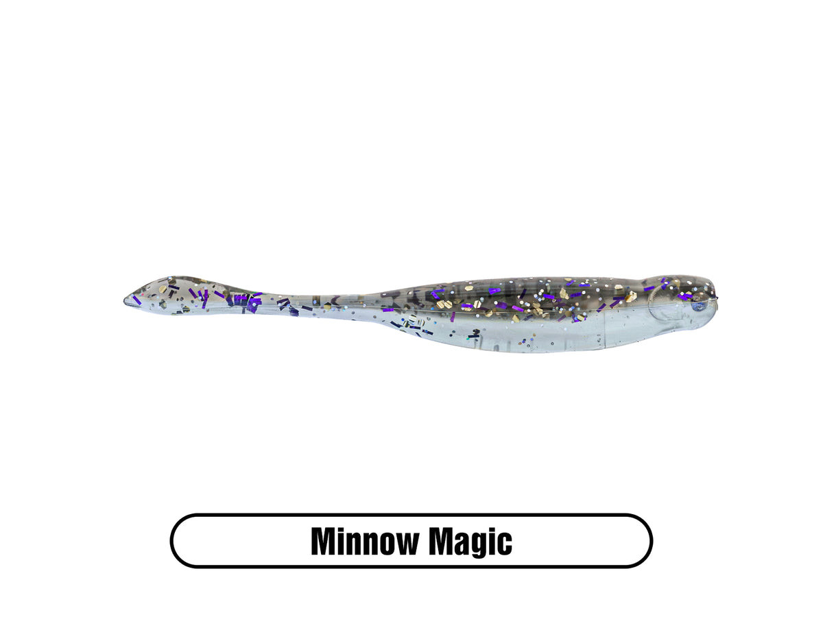 X-Zone Hot Shot Minnow, 3.25", Minnow Magic, 8 Pack