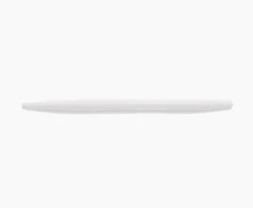 Set The Hook 5" Spike Worm, White, 10pk