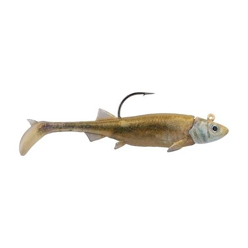Berkley PowerBait Minnotator, 3", 1/4 Oz, Golden Shiner, 2 Pack