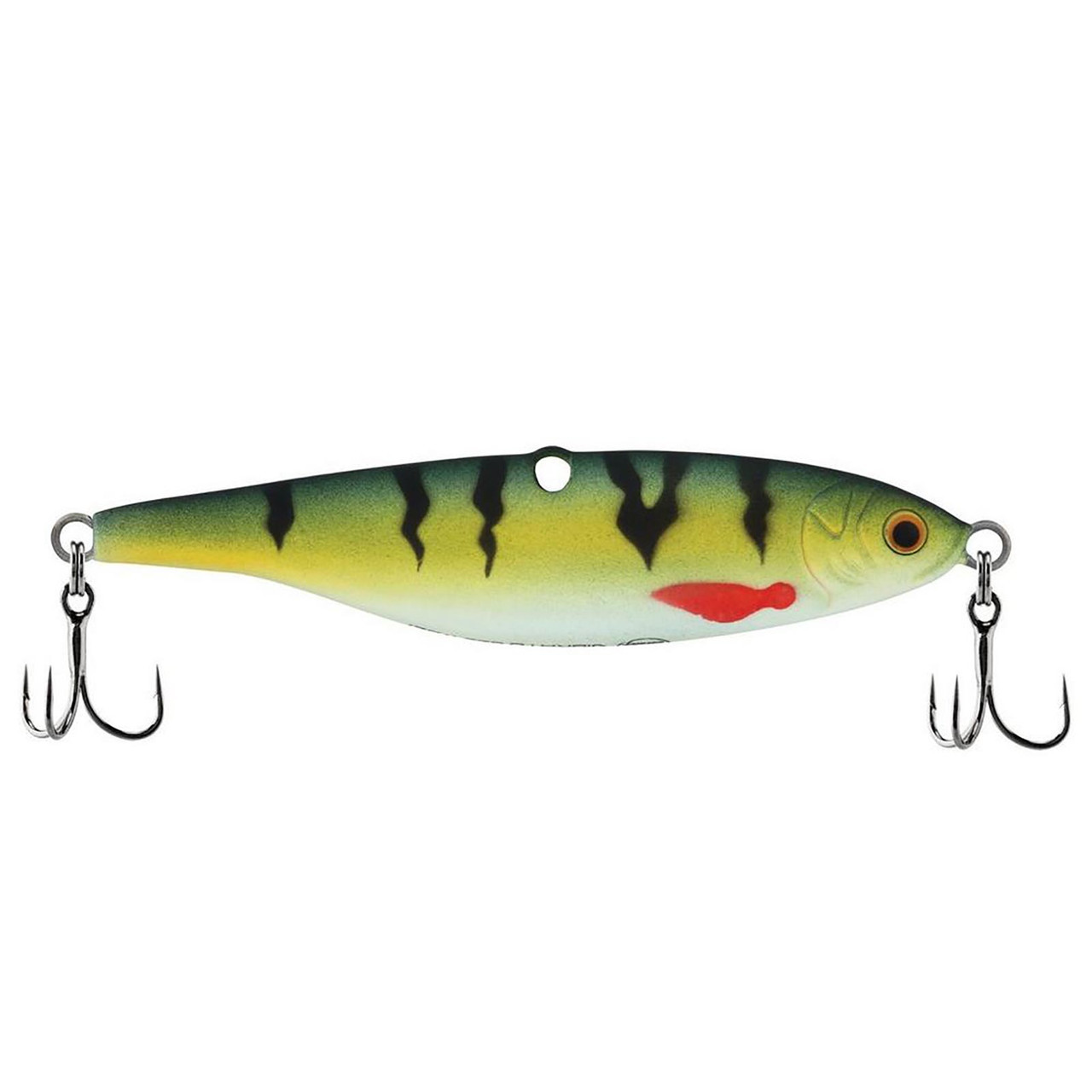 Berkley Vibrato Jigging Bait, 1 3/4", 1/4 Oz, Blue Glow Tiger