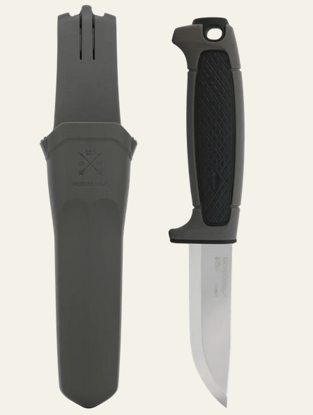 Morakniv Risberg Heavyduty,  3.58" Blade, Carbon Steel