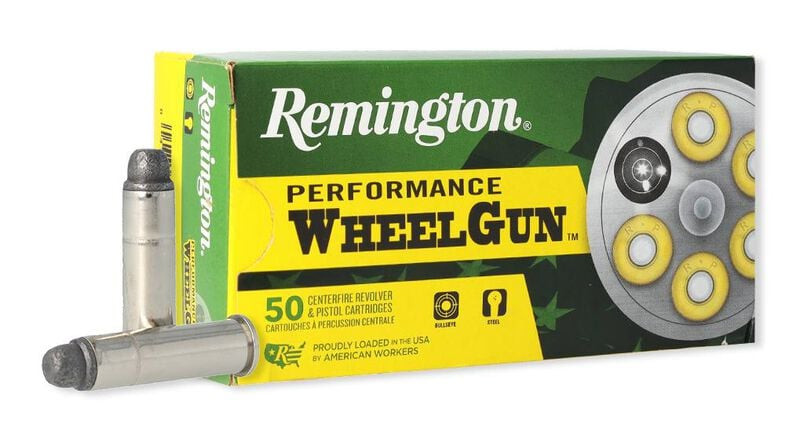 Remington Performance WheelGun, 357 Magnum, 158 Grain, Lead Semi-Wadcutter, 50 Rounds