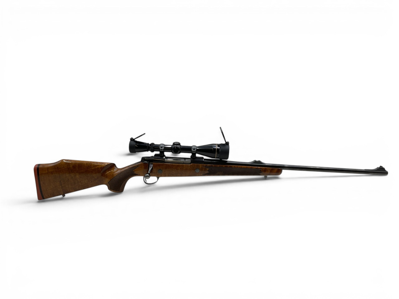Sako AV Bolt Action Rifle .338 Win Mag 24" Barrel Wood Stock W/ Leupold 4-12 Vari-X II Scope