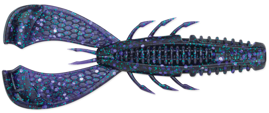 Rapala CrushCity Cleanup Craw, 3.5", Salt/Scent Infused, Candy Bug,  7 Pk