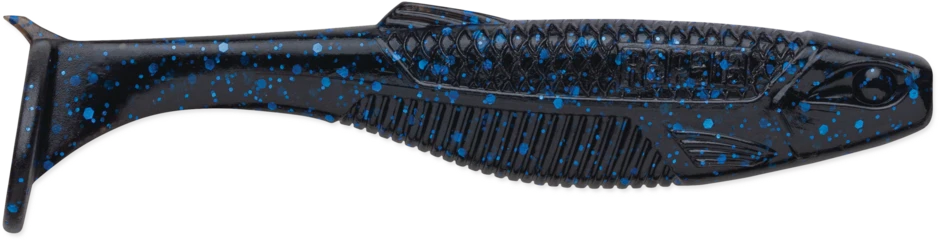 Rapala CrushCity Mayor, 4", Salt/Scent Infused, Black N Blue, 6pk