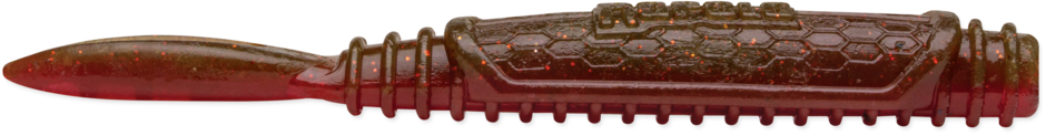 Rapala CrushCity Salted Nedroll, 3.25", Ox Blood Red, 7 pk