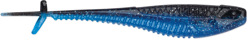 Rapala CrushCity Mooch Minnow, 3.5", Black N Blue, 6 Pack