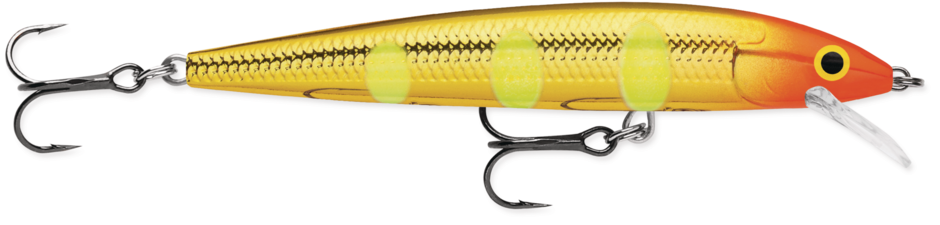 Rapala Husky Jerk 10, 4", 3/8 oz, Juicy Lucy