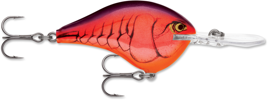 Rapala Dives-To Series Crankbait, 2.25", 10', Demon